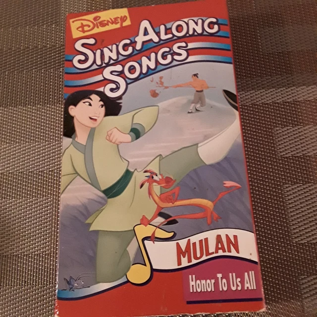 DISNEY SING LONG Songs Vhs Film EUR 6,73 PicClick IT