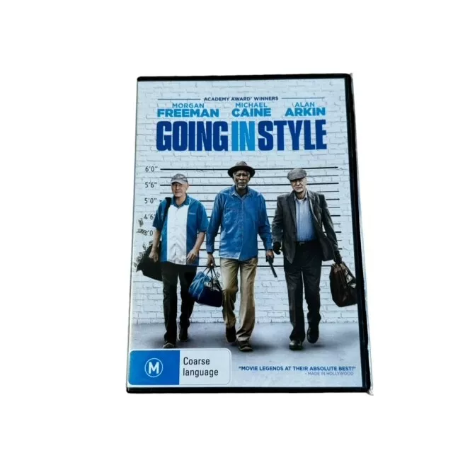 Going In Style Morgan Freeman Michael Caine Region 4 New Sealed Comedy