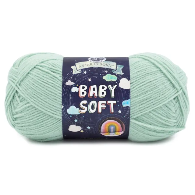 LION BRAND BABY Soft Yarn-Dusty Lilac 920-148 £15.46 - PicClick UK