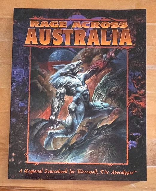 Rage Across Australia - New Mint - Werewolf The Apocalypse - Ww3106