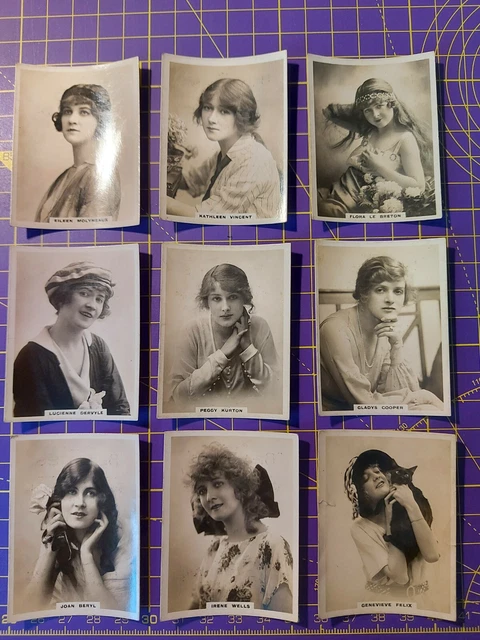 westminster tobacco cards WESTMINSTER TOBACCO CO Ltd,1924 Beauties Cigarette Cards,46 in total,photos  £49.99