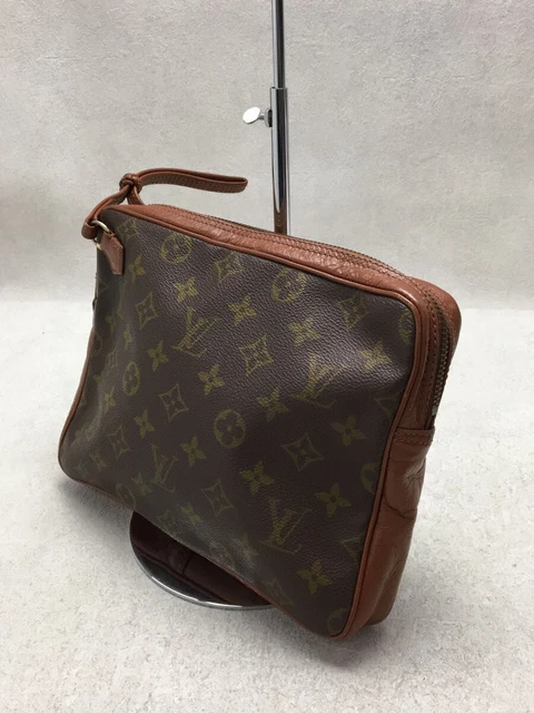 Louis Vuitton Second Bag/Pvc/Brw/Pochette Sports/Discontinued
