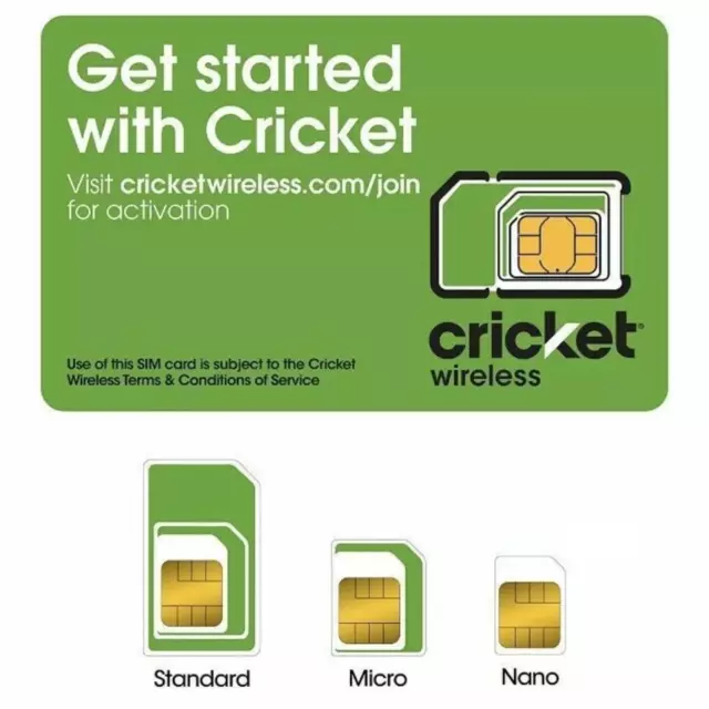 Cricket Wireless Prepaid $30 Unlimited Talk, Text, 5GB High Speed Data Plan - FO