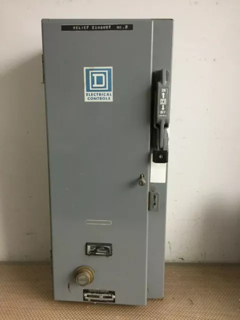 Square D 8538Sbg12Cgtx4 Nema Size 0 Starter Combination Starter..s-111