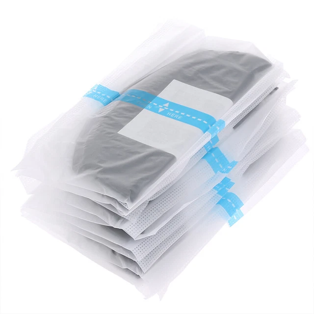 10Pcs Private Breathable Urine Pad Sweat Absorbing Paste Sanitary Napkin for BII