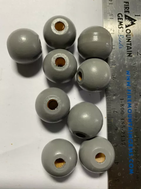 Large Hole Woods Beads ***UPICK*** Wood Beads for Macrame 2