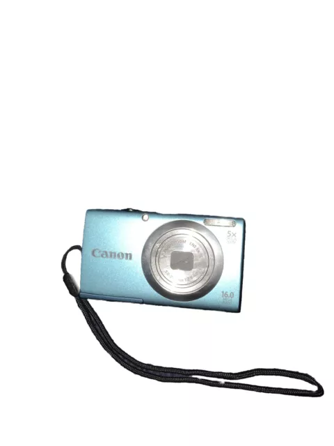NEAR MINT  Canon PowerShot A2400 IS Pink 16.0MP Digital Camera JAPAN