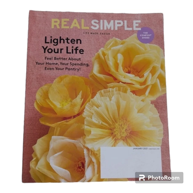 REAL SIMPLE MAGAZINE January February 2022 Refreshing Healthy Eat Move