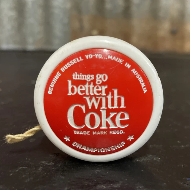 Genuine Russell Coca-Cola Championship Vintage Yo-Yo