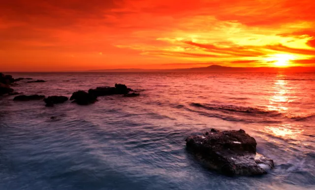 A1 A2 A3 Australia  Beach ocean sand seascape photo print canvas poster