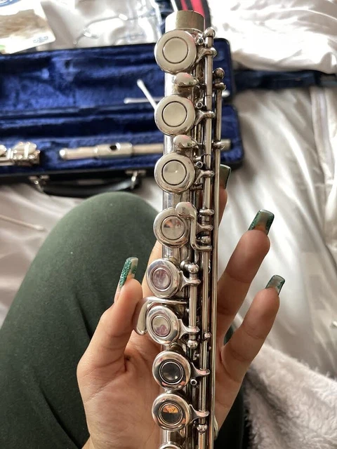 artley silver flute paint on case can be removed if requested