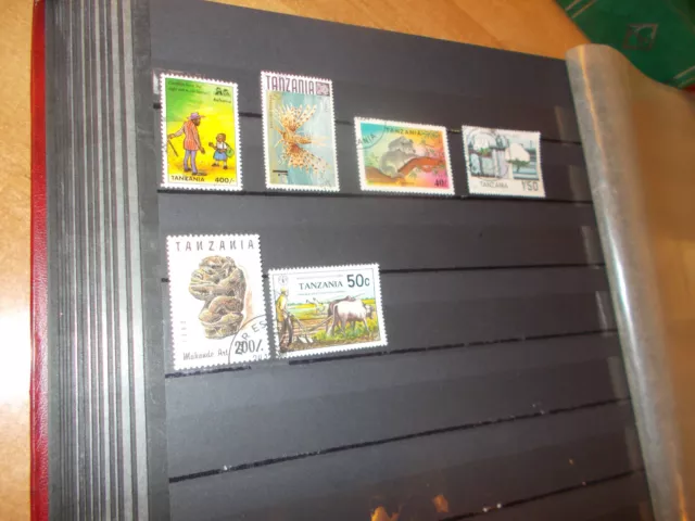 Kleines Lot Briefmarken Tansania / Tanzania,  Gestempelt