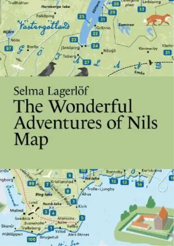 Selma Lagerlof: The Wonderful Adventures Of Nils Map Book NEU