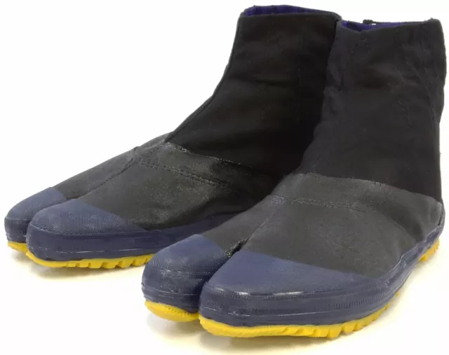 Japanese Rikio JIKA TABI Boots Ninja Shoes Low Cut JH5 Black from Japan