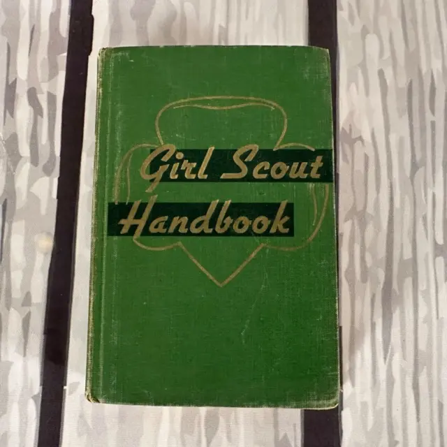 Girl Scout Handbook Vintage New Edition 1947 Hardcover