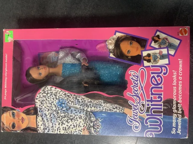 Barbie 1986 Jewel Secrets Whitney Fabriqué en Philippines Avec Sa Boîte