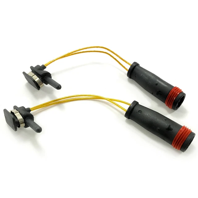 2X FRONT REAR Brake Pad Wear Sensors Fit Mercedes C Class W205 15