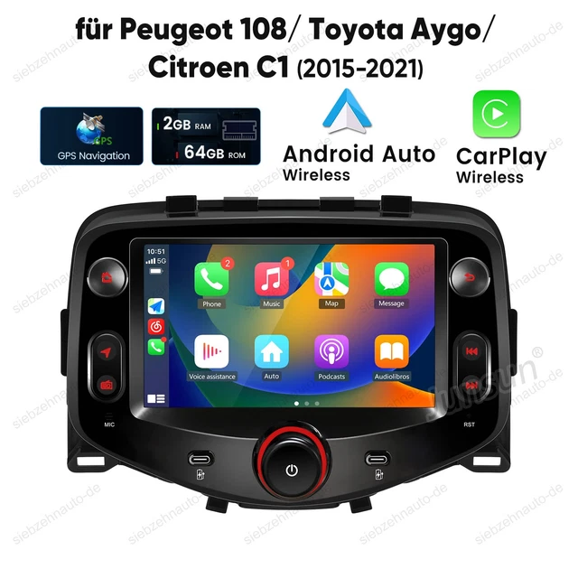 Cavo Adattatore USB Per Autoradio PEUGEOT E CITROËN - Con Strumenti Di Rimozione Per RD9 RD43 RD45 - 4