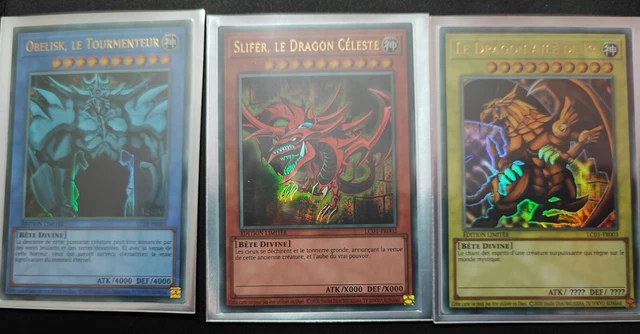 YU-GI-OH! - ÉDITION Limitée ! Les 3 Dieux Égyptiens - Near Mint - LC01