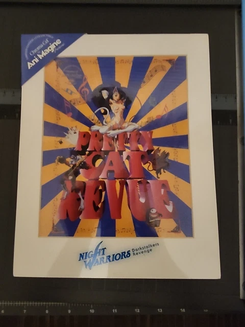 Night Warriors Darkstalkers’ # 12/100 Limited Edition Felicia Chroma-Cel