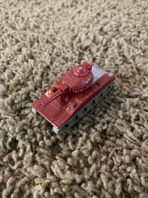 Vintage 1984 G1 Transformer WARPATH Red Mini Tank Action Figure