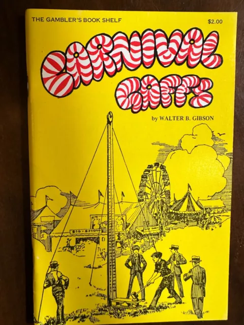 Carnival Gaffs by Walter Gibson OOP Out of Print Only Copy Available Anywhere!