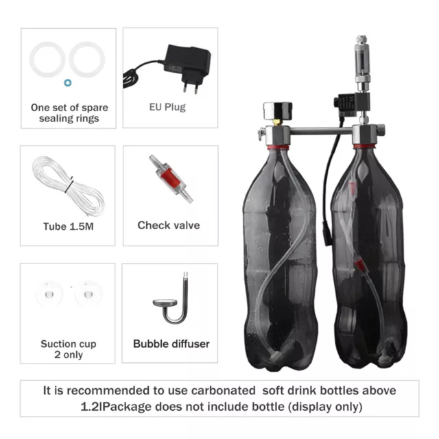 Aquarium DIY CO2 Generator System Kit CO2 Generator System with Solenoid