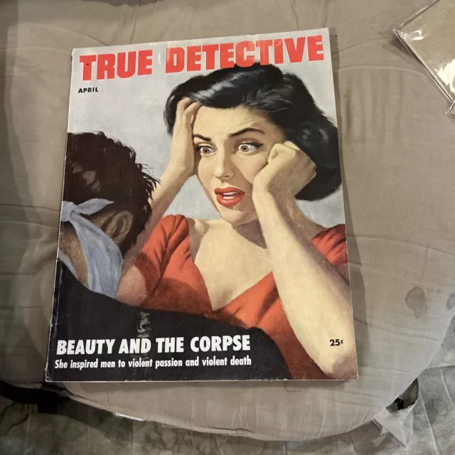 True Detective Magazine April , 1953 Very Nice!