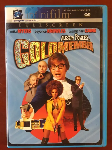 Austin Powers in Goldmember (DVD, 2002, Full Frame Infinifilm Series) - E1216