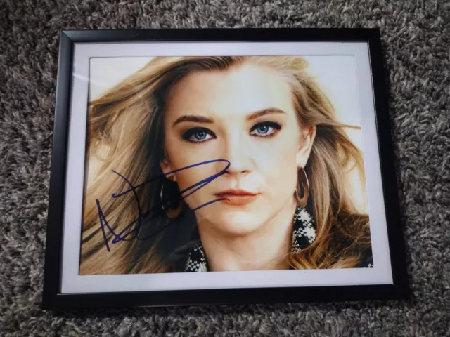 Game of Thrones - Natalie Dormer hand signed autograph Framed 8x10 photo.