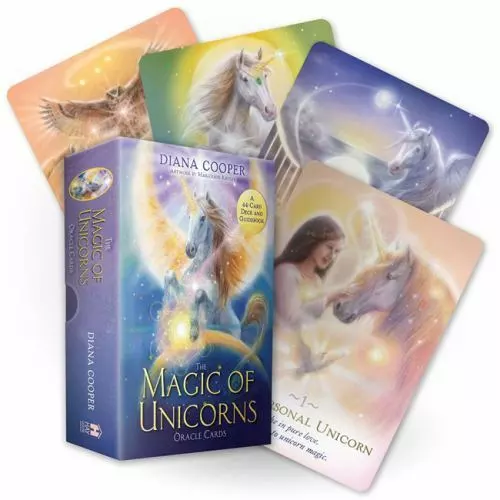 The Magic Of Unicorns Oracle Cards: A 44-Card Deck And Guidebook