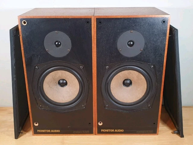 VINTAGE MONITOR AUDIO System R252 Hi-Fi Bookshelf Speakers Tested ...