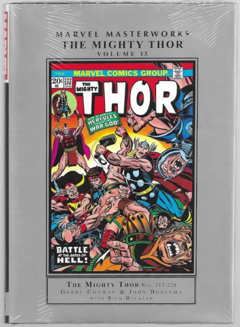 Marvel Masterworks The Mighty Thor Vol 13 FS HC  Hercules Galactus Destroyer Ego