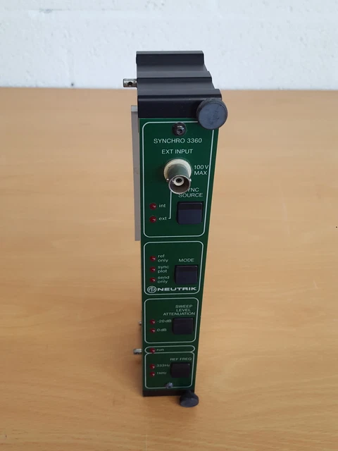 Neutrik Ag Audio Analyseur Synchro Module 3360