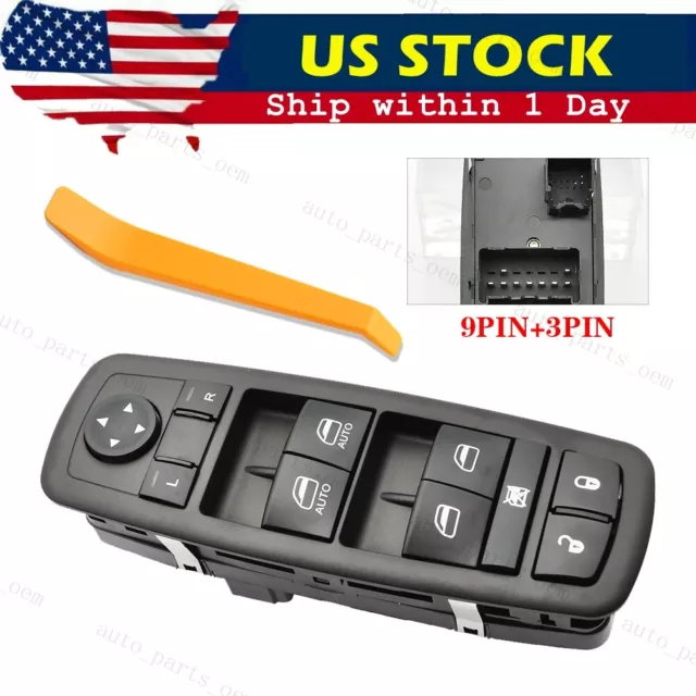 Master Power Window Switch Driver Side LH For Dodge Ram 1500 2500 3500 2009-2012