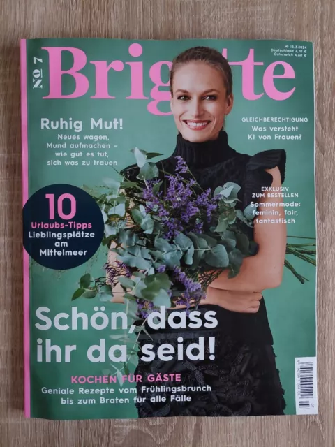 BRIGITTE Zeitschrift Nr. 07/2024 vom 13. März 2024  NEU!