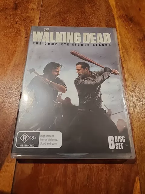 The Walking Dead Eight Season 8 DVD 2018 6-Disc Set Region 4 Australia