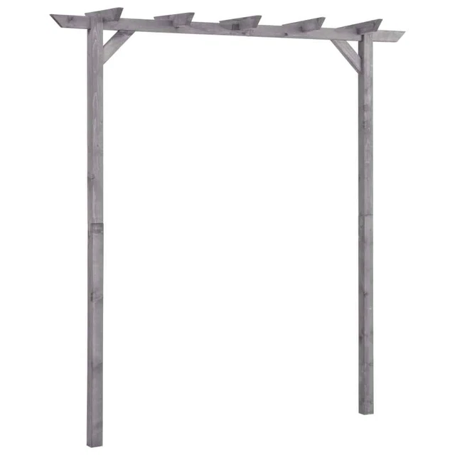 Kiefer Imprägniert Garten Pergola Rosenbogen Holzpergola 200/400cm vidaXL