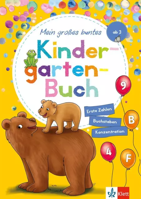 Klett Mein großes buntes Kindergarten-Buch: Erste Zahlen, Buch ... 9783129495438