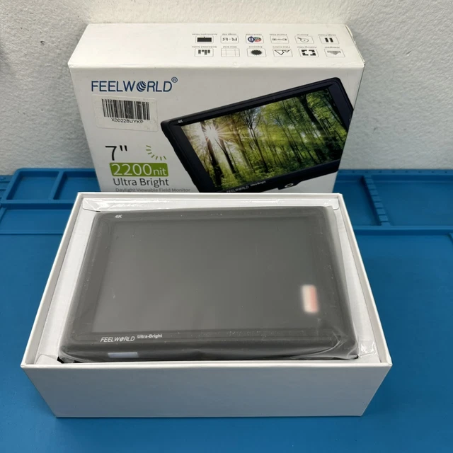 Feelworld 7" Ultra Bright 4K 2200nit DSLR Camera Field Monitor - FW279S FW 279S Feelworld 7" Ultra Bright 4K 2200nit DSLR Camera Field Monitor - FW279S FW 279S