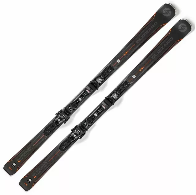 Blizzard Quattro 7.4 Ca Herren Skier + Marker TPC 10 All Mountain Ski