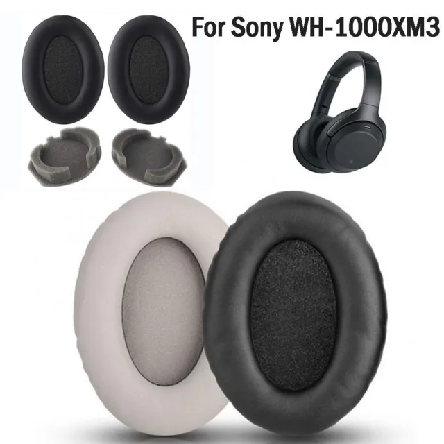 Coussin d'oreille Coussinets d'oreille Éponge de mousse For Sony WH-1000XM3