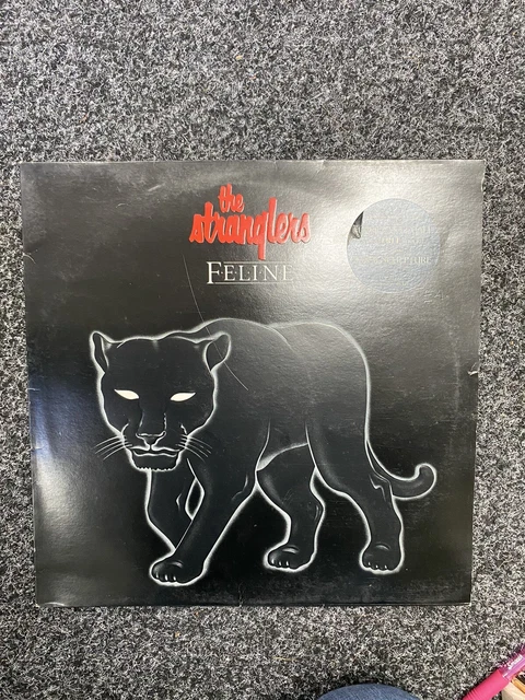 The Stranglers "Feline" 1982 Epic EPC25237 vinyl record ex-vg+