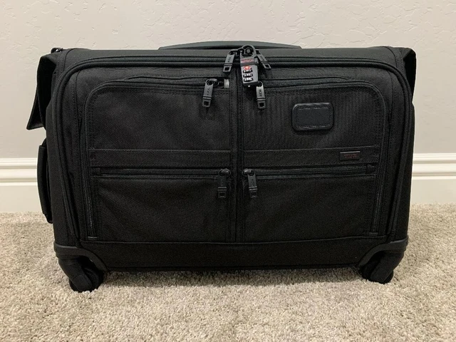 TUMI 'Alpha 2' Black Nylon '4-Wheeled Garment Bag' Carry-on - 22038D2