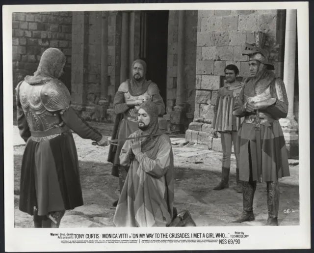On My Way To The Crusades ’69 TONY CURTIS BEING KNIGHTED