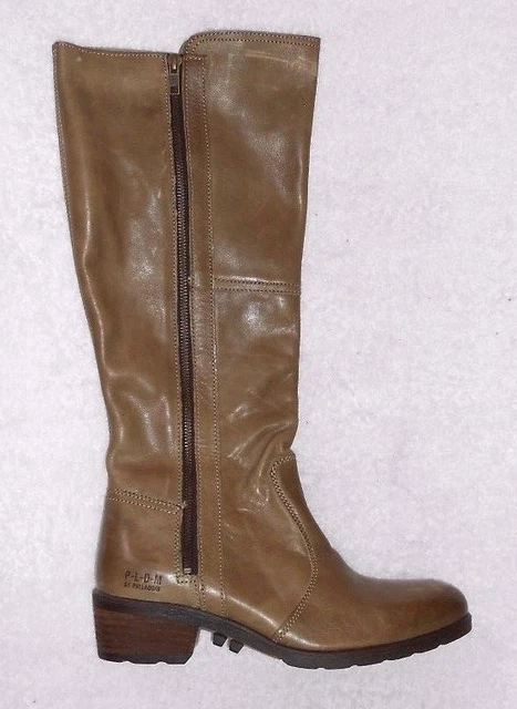 Bottes R & RENZI En Cuir Noir & Cuir Serpent - Taille 39 - Occasion Très Bon état