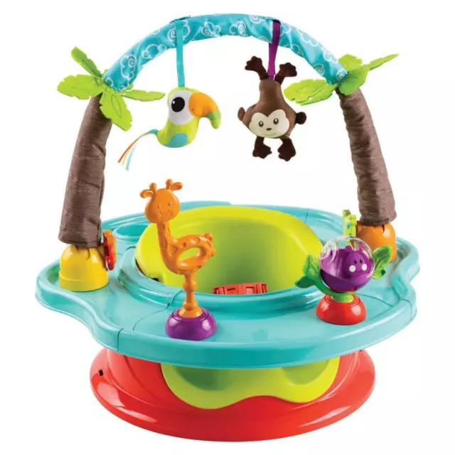 Summer® Deluxe SuperSeat®, Wild Safari, Fun Baby Seat for Sitting Safari