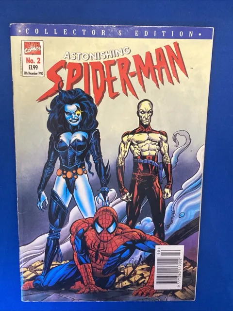 UK collectors edition Astonishing Spider man # 2 Marvel comic December 1995