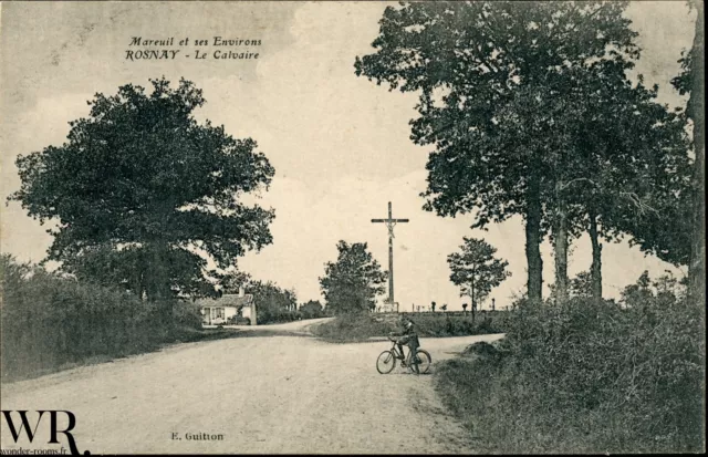 CPA VENDEE - 85 - Mareuil sur Lay - ROSNAY - Le Calvaire