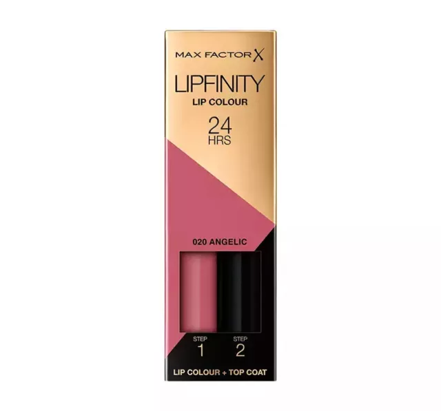 Max Factor Lipfinity Lip Colour Lippenstift Angelic 020